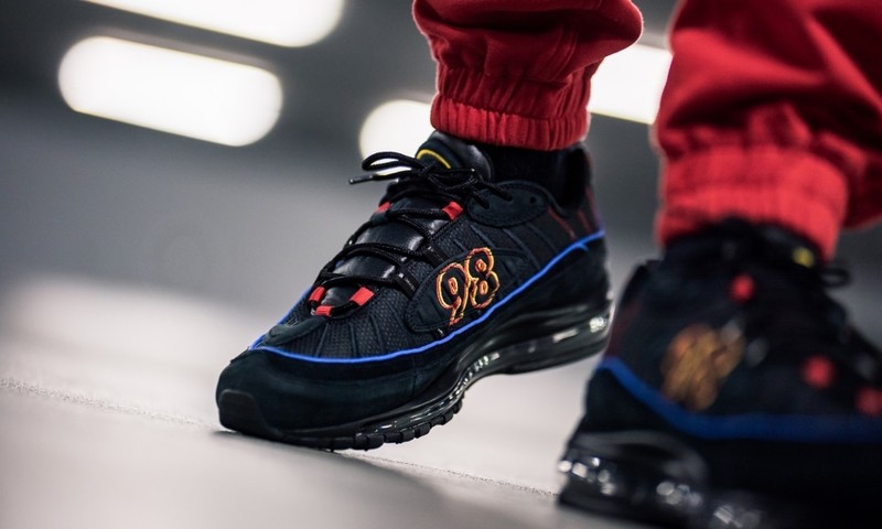 Nike air max hot sale 98 black amarillo